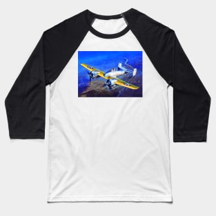 XF5 F1 Airplane Baseball T-Shirt